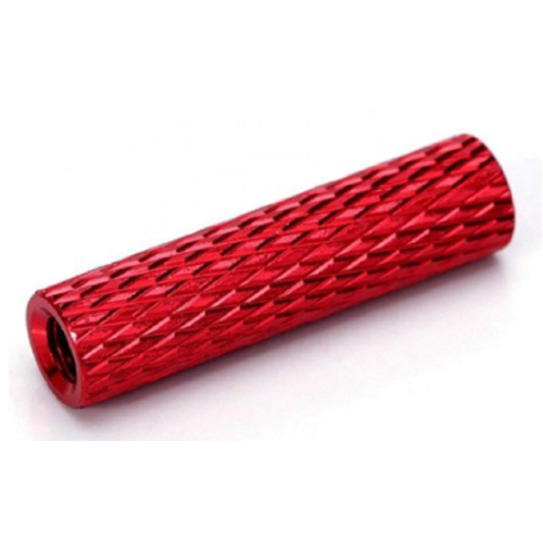 CNC colorful Aluminum M3 M2 round knurled standoff