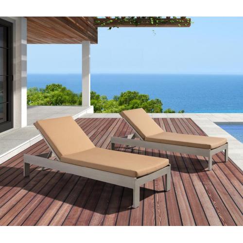 Chaise de plage moderne jardin