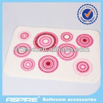 Fashion design household thin bath mat