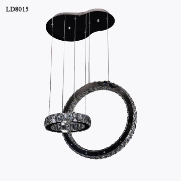 led creative used hotel contemporary chandelier ring