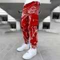 Custom Camouflage Loose Pocket Men's Trousers