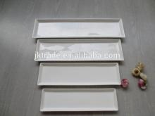 Quality White Porcelain Rectangle Platters