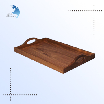 Commercial Customized logo digital printing wood fast food tray