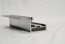 Anodized aluminum curtain wall profiles