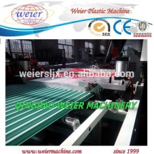 one layer of PVC UPVC corrugated roof tile machine