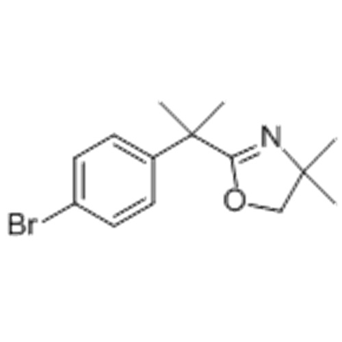 Nom: Oxazole, 2- [1- (4-bromophényl) -1-méthyléthyl] -4,5-dihydro-4,4-diméthyl- CAS 192775-97-6
