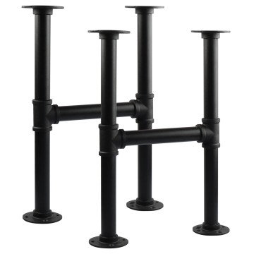 Black Pipe Table Legs for Coffee Desk Furniture