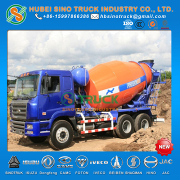 CAMC  CNG 8-9cbm Concrete Mixer Truck for Bolivia