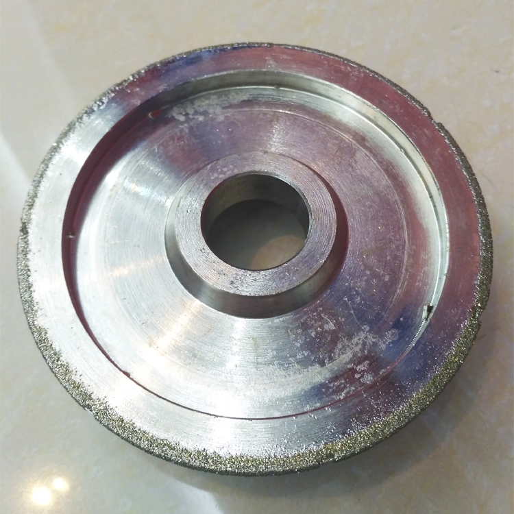 Electroplated Half Bullnose Diamond Profiling Wheel For Various Hard Non-ferrous Material