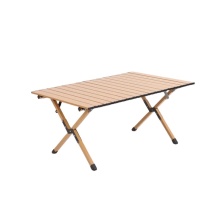 Portable Beech Wood Folding Table and Chair for Camping and Picnics