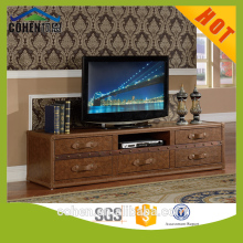 Classic European style gnuine leather TV-stand/TV cabinet GE003