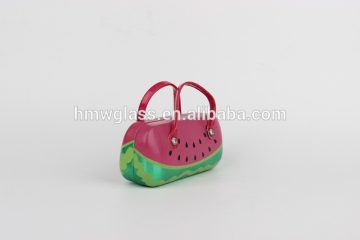 fruit printing kids handbag glasses case