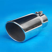 Universal Diesel Truck Stainless Steel Chrome Exhaust Tip and Pipe Silencer