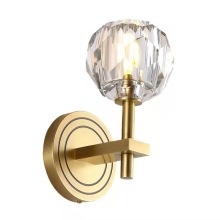 Golden Wall Sconces for Hotel Bedroom Decorative Bedside Lighting
