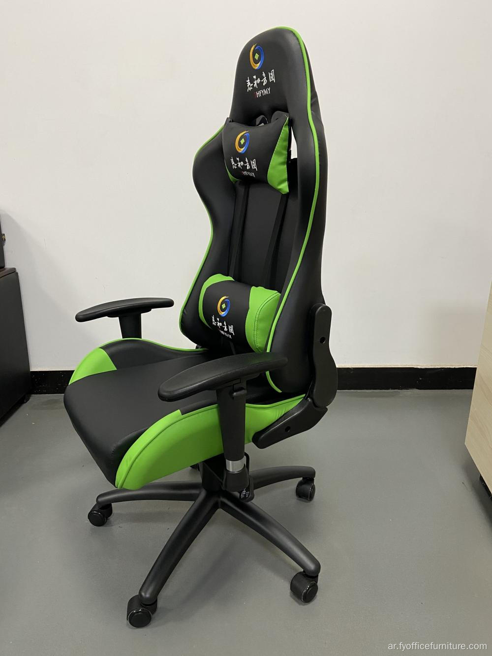 EX-Factory Price Racing Chair مع مسند ذراع قابل للتعديل بمقعد دلو 4D