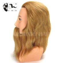 beautiful wholesale cosmetology 100%human hair mannequin heads