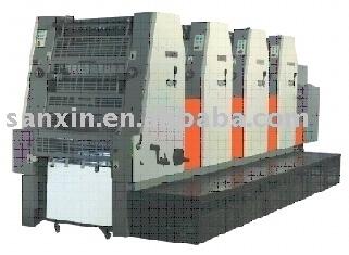 Small or Medium Size Four-color offset press