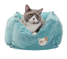 luxury cat bed for cat deep sleeping