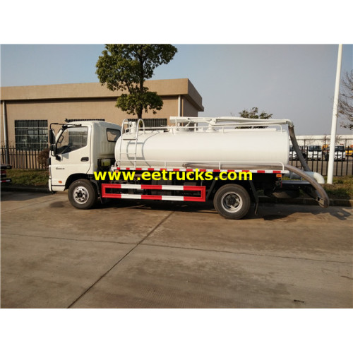 Foton 4000L Septic Vacuum Tanker Trucks