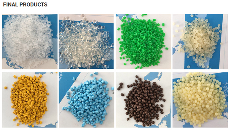 TPU TPR Thermoplastic Elastomer Plastic Granules Making Machine Plastic Pellet Machine