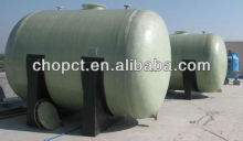 Horizontal storage FRP tank used for above ground and underground