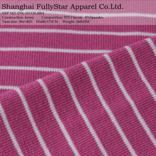 fancy knitted yarn dyed viscose fabric