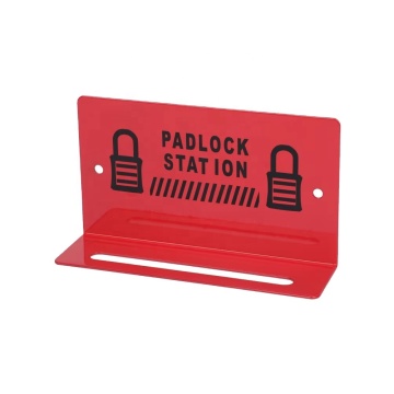 Saft Lockout Station Wall-Mounted Padlock Station