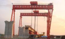 900 Ton Bridge Beam lifting gantry crane