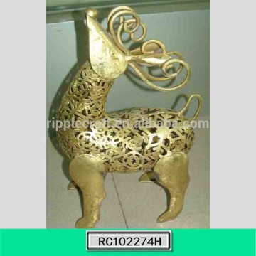 Nice Design Wrought Iron Reindeer Christmase Yard Decoration