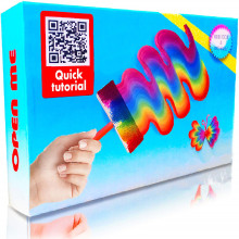 RAINBOW SPONGE BRUSH -0