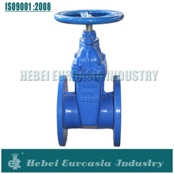 DIN cast iron gate valve, water valve manufacturer