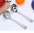 Pure titanium soup ladle