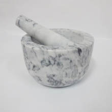 Round Stone Herb Spice Grinder