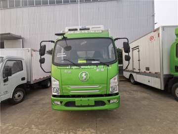 Electric Frozen Chicken Meat Delivery Reefer Van