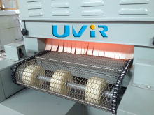 Heating Tunnel with infrared lamp