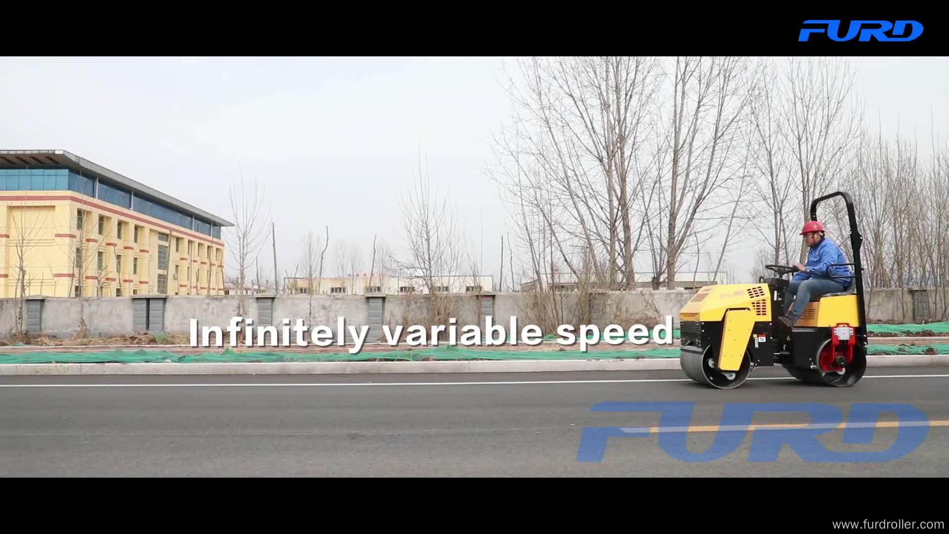 1 Ton Automatic New Road Roller Price (FYL-880)