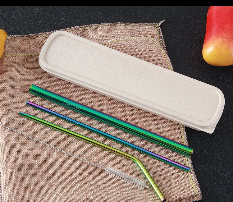 Customize Promotion Gift 304 Stainless Steel Drinking Straw