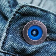 brass denim rivets jeans button