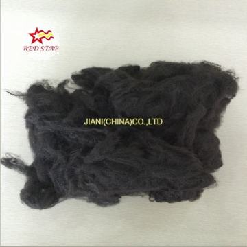 Recycled PSF black for spinning /polyester fiber /psf fiber