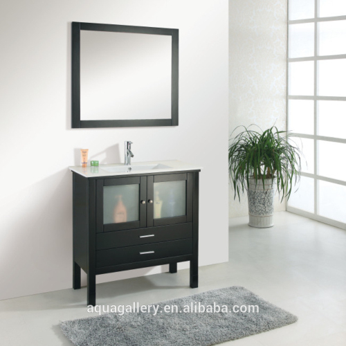 Single Bath Vanity - White Marble Top