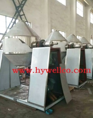 Edible Salt Double Cones Vacuum Dryer