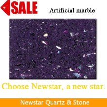 Newstar polished purple marble faux stone siding