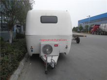 RV travel trailer mini trailer for camping