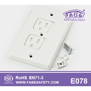 Πλάκες παιδιών Ηλεκτρική ασφάλεια Outlet Cover