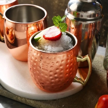 500ml Beer Drinking Copper Moscow Mule Stainless Mug
