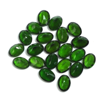 Natural Diopside Egg Shape Cut Size Calibrated Gemstones