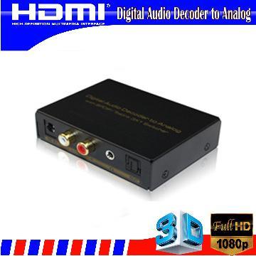 5.1 audio gear decoder 3x1
