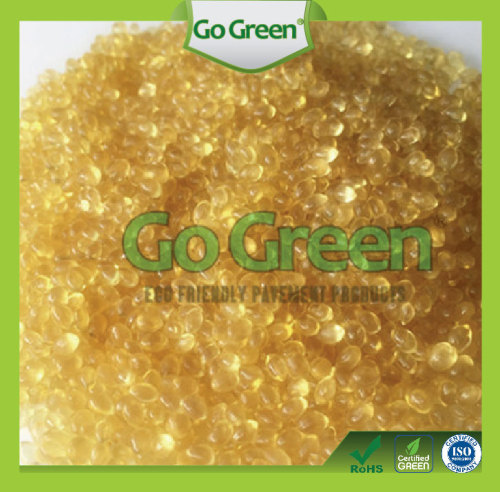 Go Green high viscosity asphalt modifier used to make concrete road to asphalt road projects