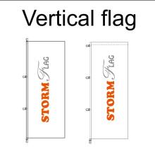 Custom Vertical Polyester Flags