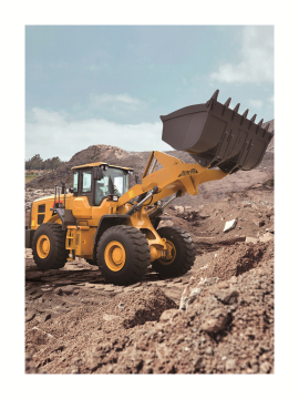 Wheel loader Machine FL960K Articulated Small Wheel Loader